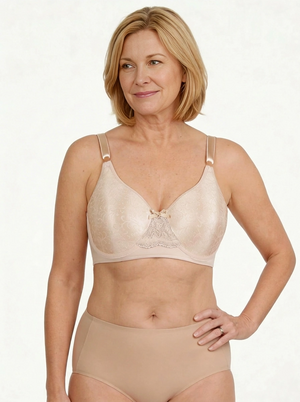 The Silkee Short Full Coverage Minimizer Bra w/ Underwire