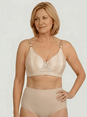 The Silkee Short Full Coverage Minimizer Bra w/ Underwire - Shapeez