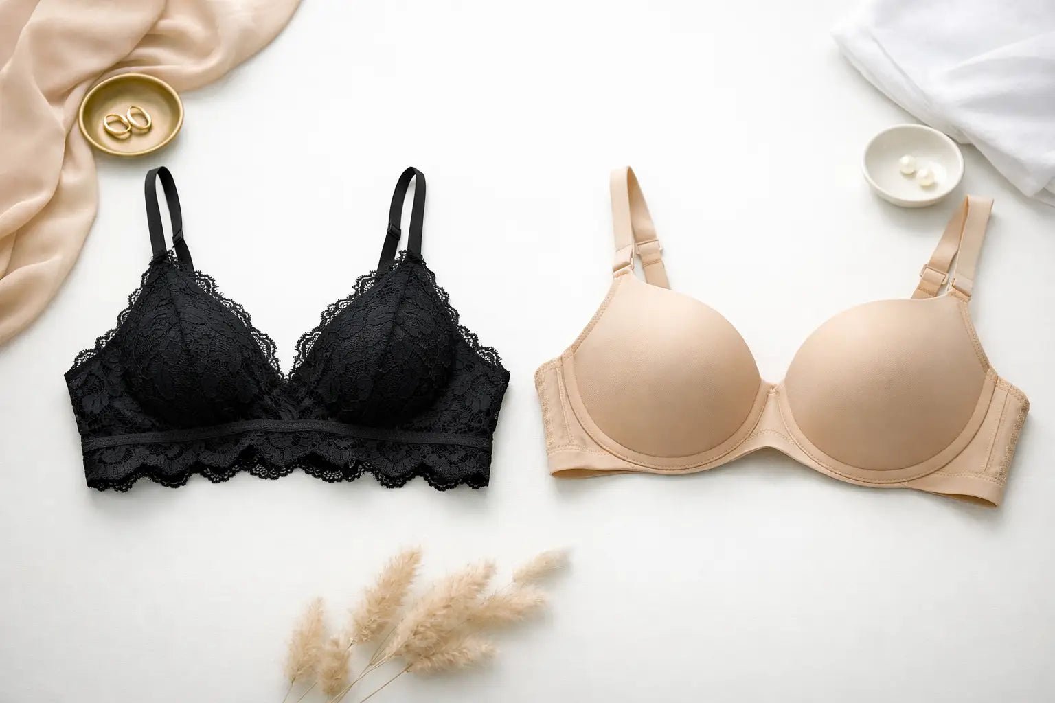 Bralette Versus Full Coverage Bra Compared - Shapeez
