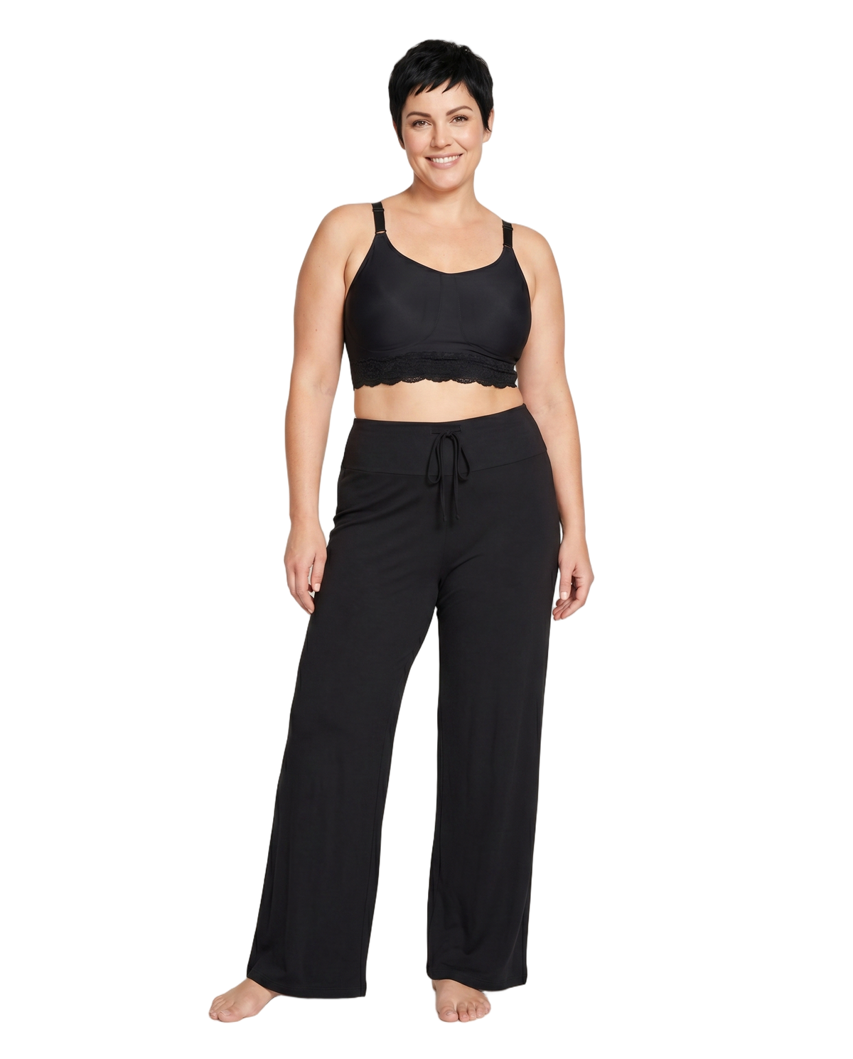 Comfeez Short Bra with Lounge Pants Bundle