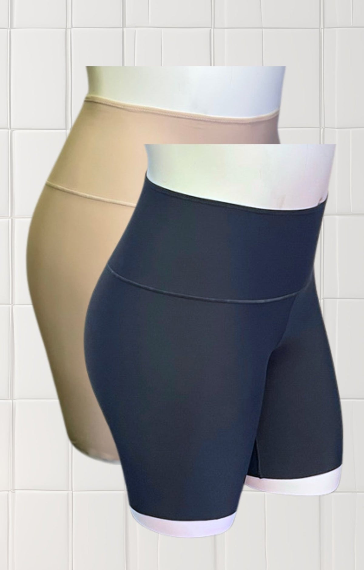 Longline Shaper Shorts BE/BL (2 Pack) - Shapeez