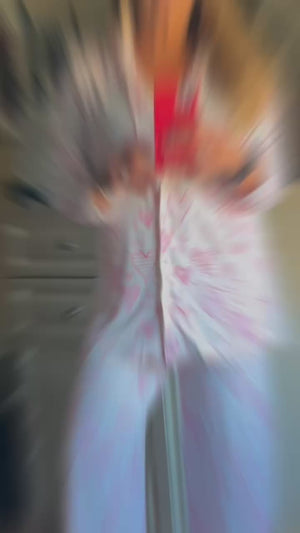 Women's Hearts Print Bamboo Lounge Pajamas Set with 3/4 Sleeve Top and Pants