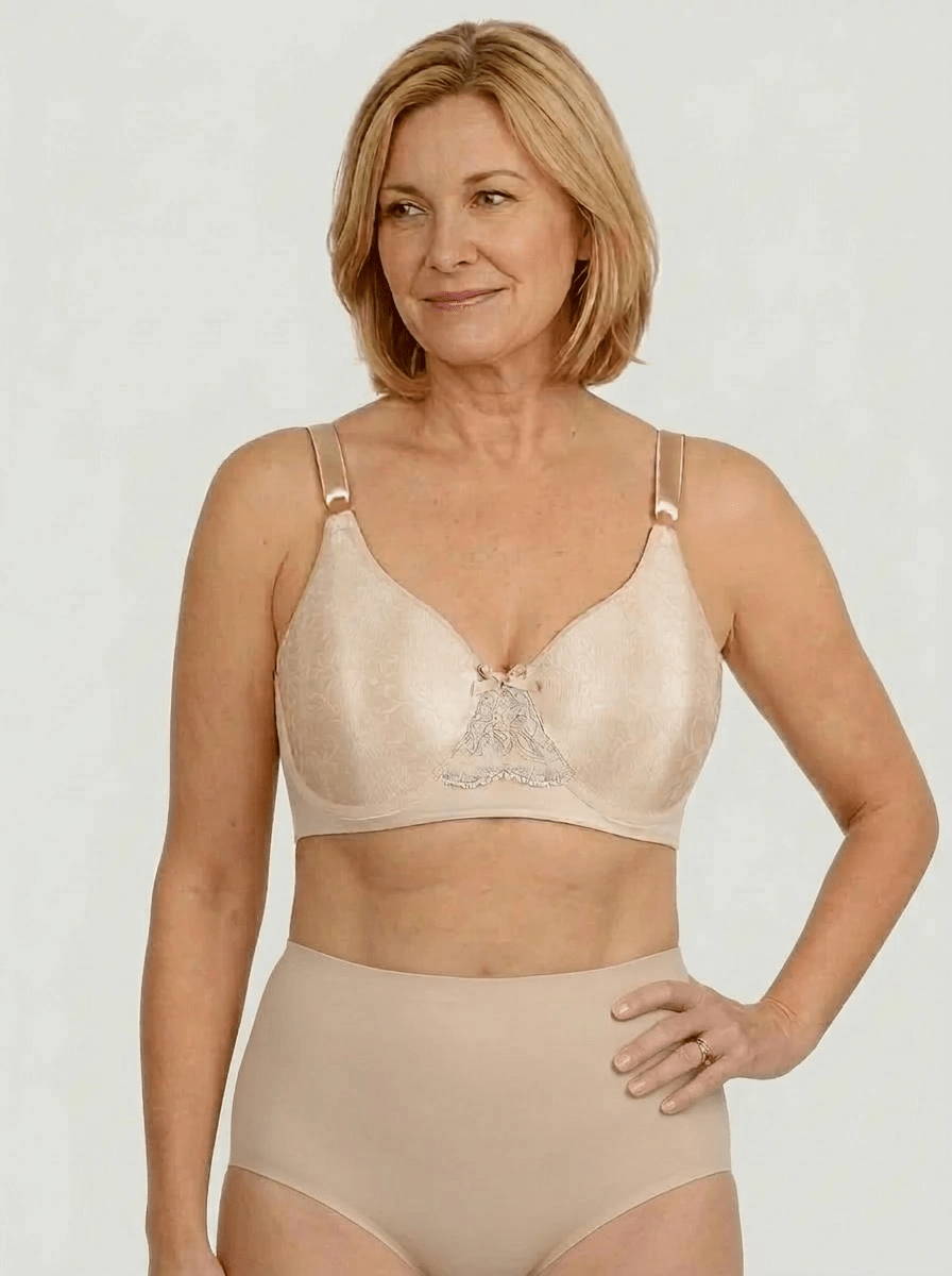 The Silkee Short Full Coverage Minimizer Bra w/ Underwire - Shapeez