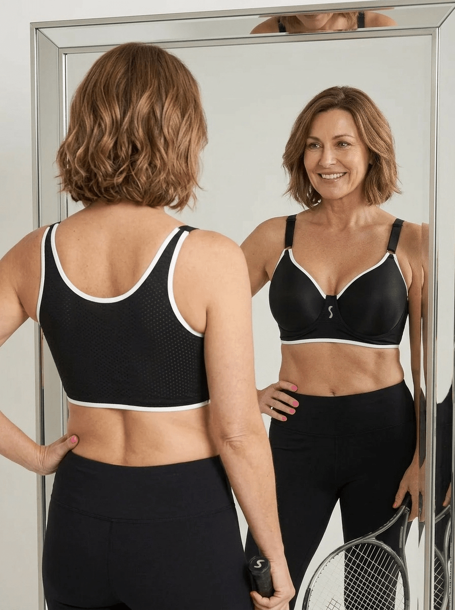 The Sportee Pickleball, Tennis, Skiiing, Yoga, Gym Sports Bra - Shapeez