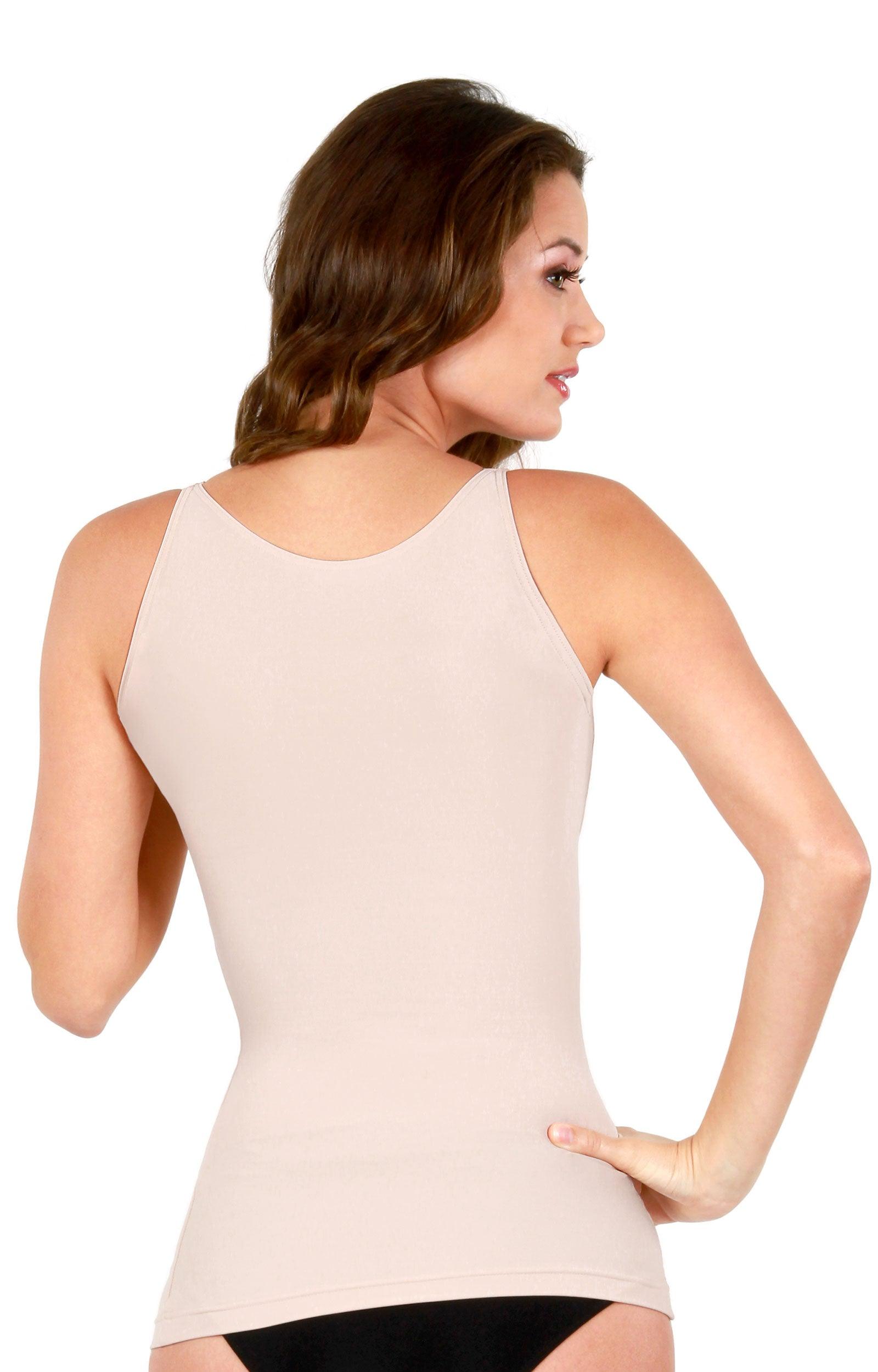 Shapeez Ultimate Cami-Style Back-Smoothing Long-line Bra Body Shaper  Underwire Molded Foam-Cup Tummy Control - Buy Online - 44795377