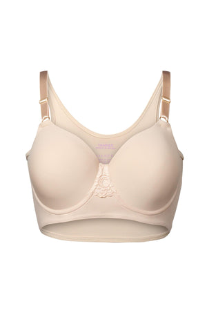 Shapeez Tankee Short Full Coverage T-Shirt Bra with Underwire