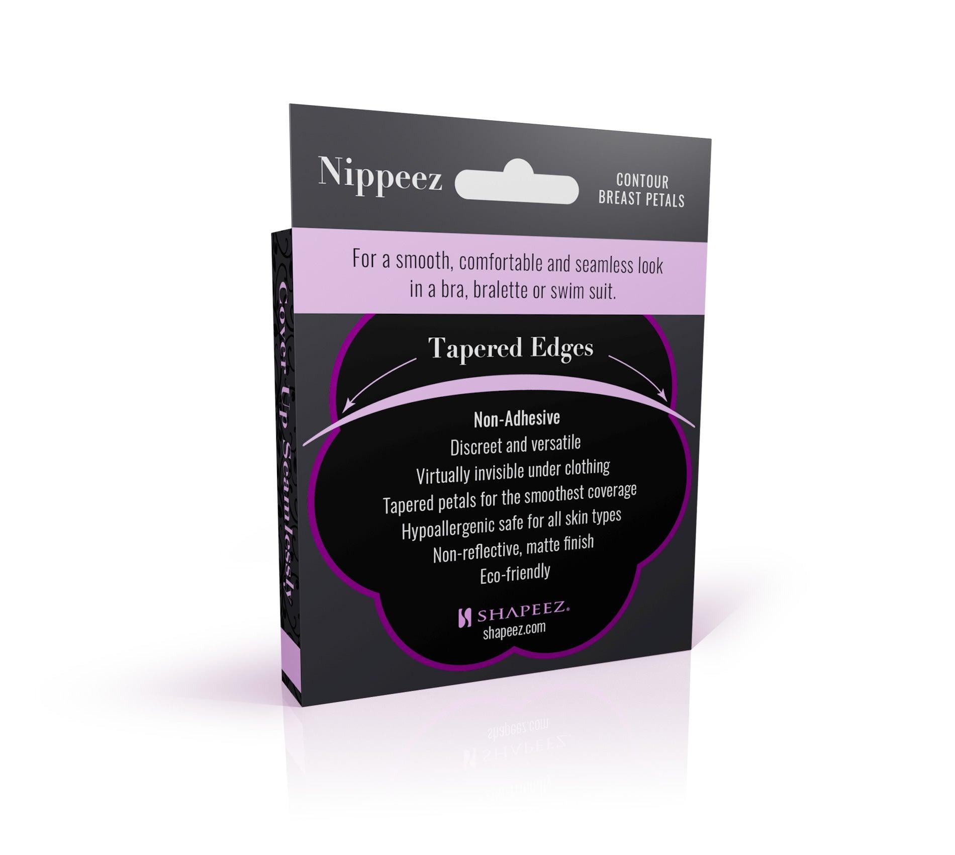 Nippies Non-Adhesive Bra Liner Nipple Covers for Women – Reusable Silicone  No-Show Inserts Bra Pad Enhancements with Travel Box at  Women's  Clothing store: Breast Petals